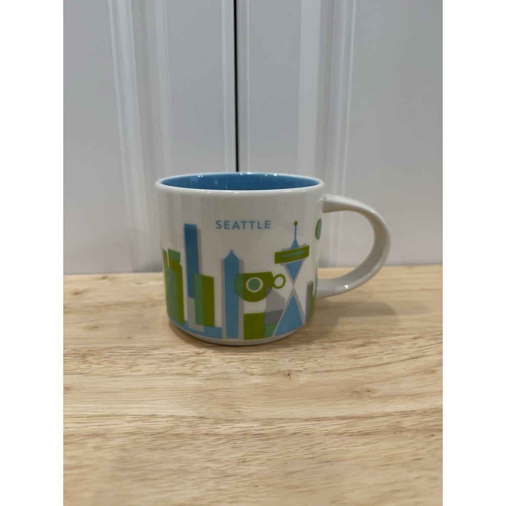 Starbucks You Are Here Collection SEATTLE Mug 14 Fl Oz 2017